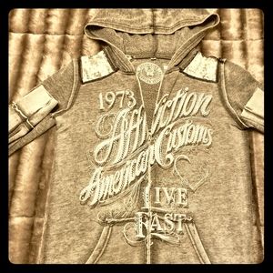 Womens Affliction Hoodie